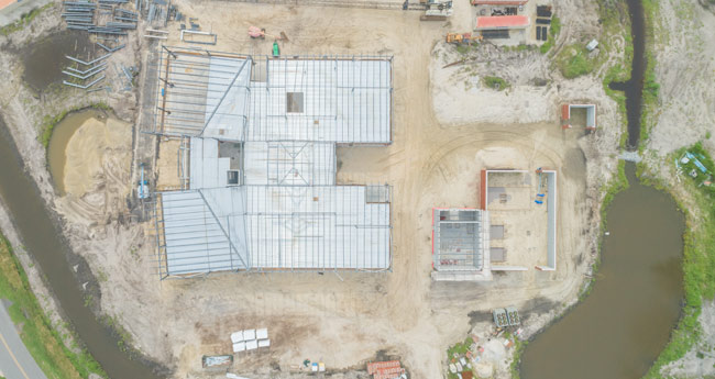 Currituck Public Safety Building Construction Photo