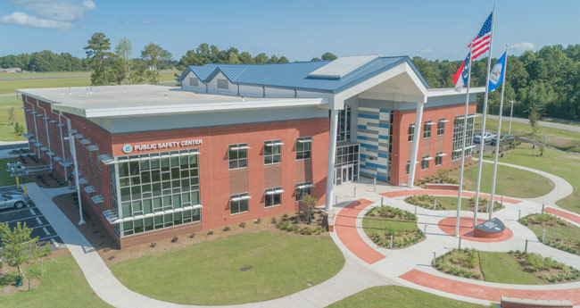 Currituck Public Safety Building Construction Photo