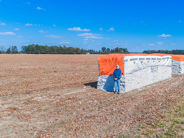 Click to Read Suffolk Aerial shoot of cotton harvest