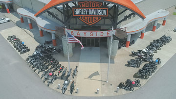 Click to Read Commercial aerial shoot at Portsmouth Harley Davidson