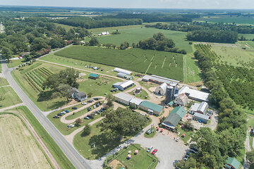 Click to Read A fun Chesapeake farm corn maze aerial shoot
